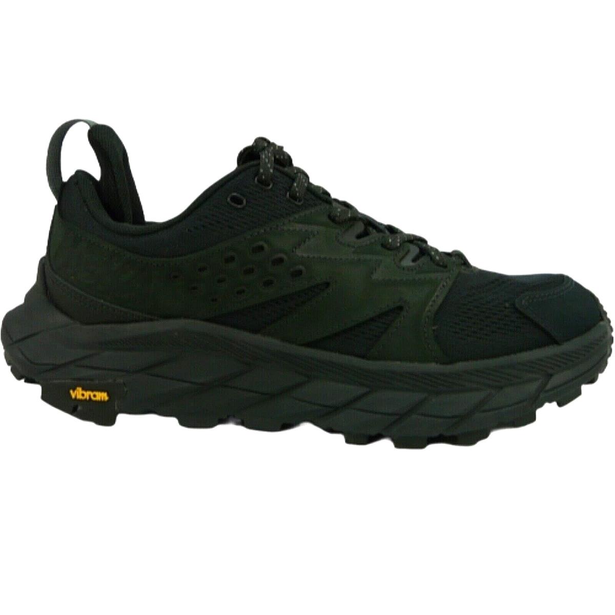 Hoka One One Men`s Anacapa Breeze Low Hiking Shoes Black / Black US 11 D