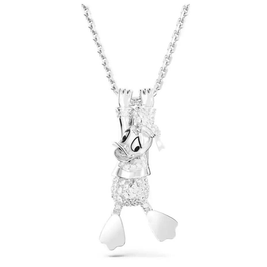 Swarovski Pave Limited Disney Donald Duck Pendant Necklace 5668776