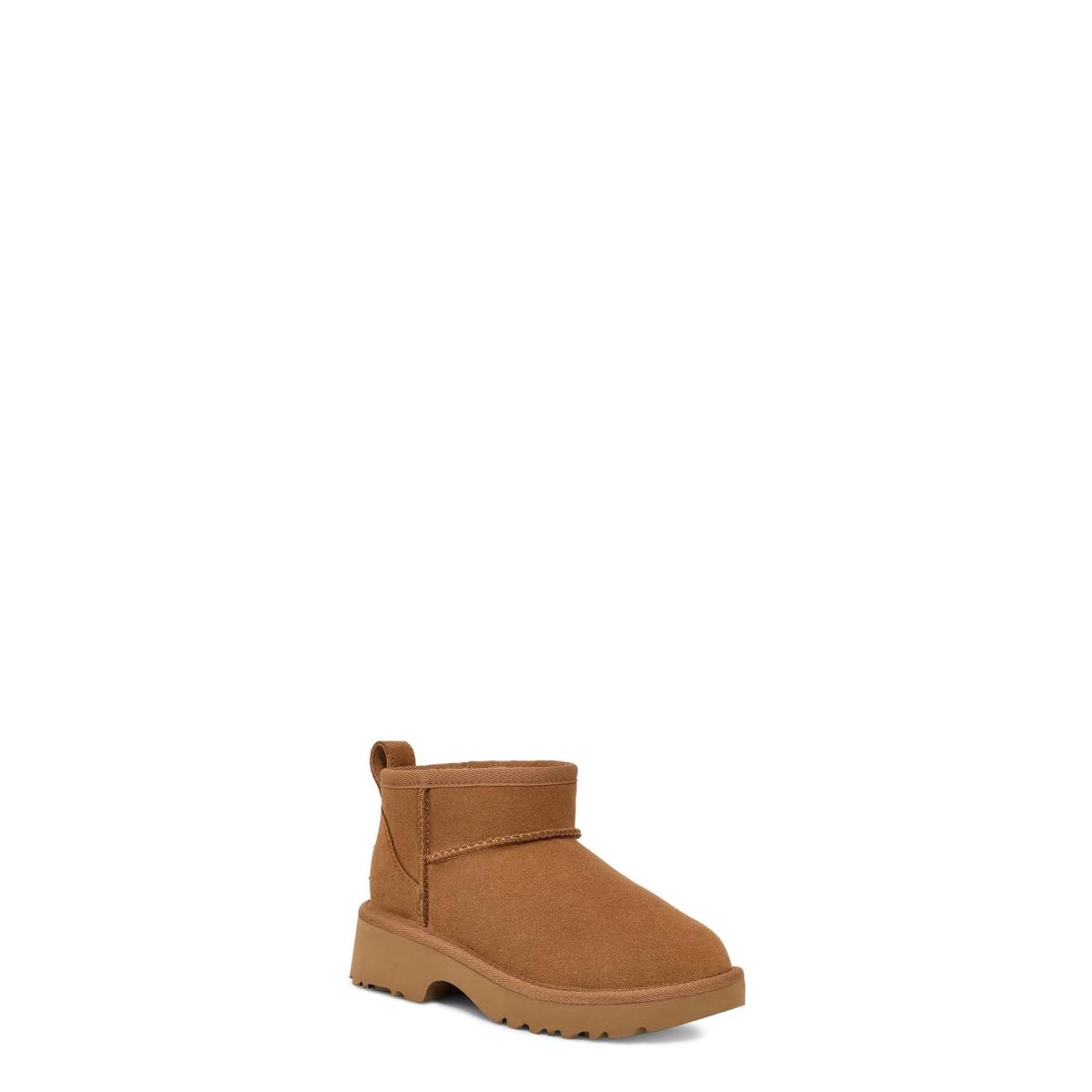 Girl`s Boots Ugg Kids Classic Ultra Mini Heights Little Kid/big Kid Chestnut