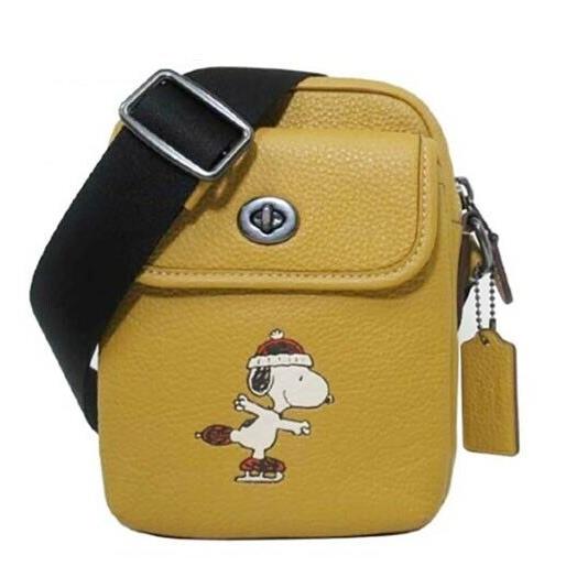 Coach X Peanuts Heritage Crossbody with Snoopy Motif CE613 Limited Edition