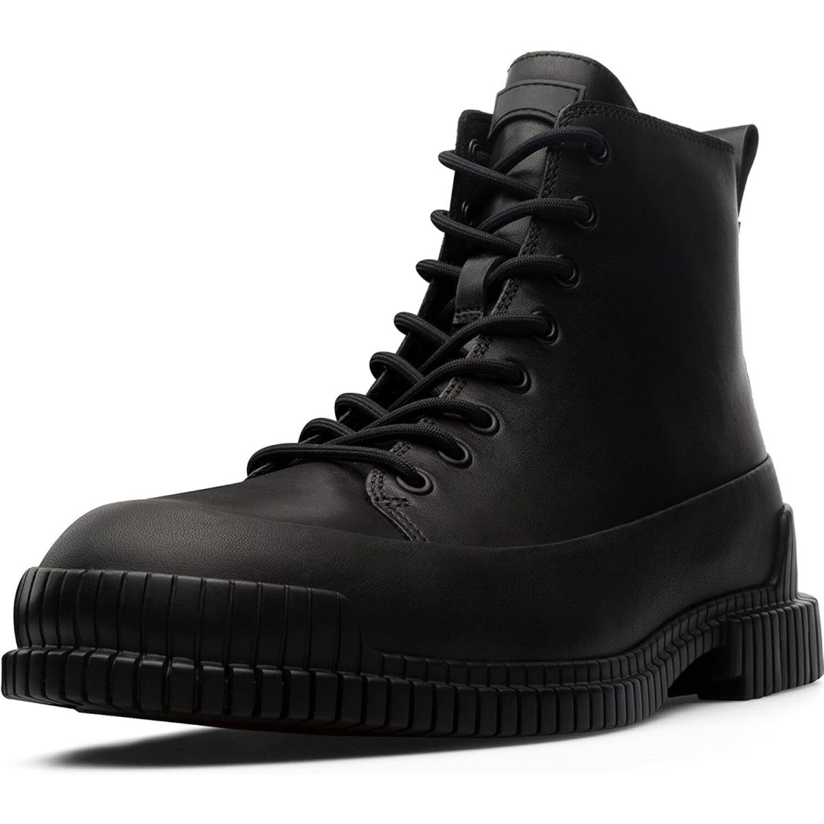 Camper Men`s Lace Up Bootie Mid Calf Boot