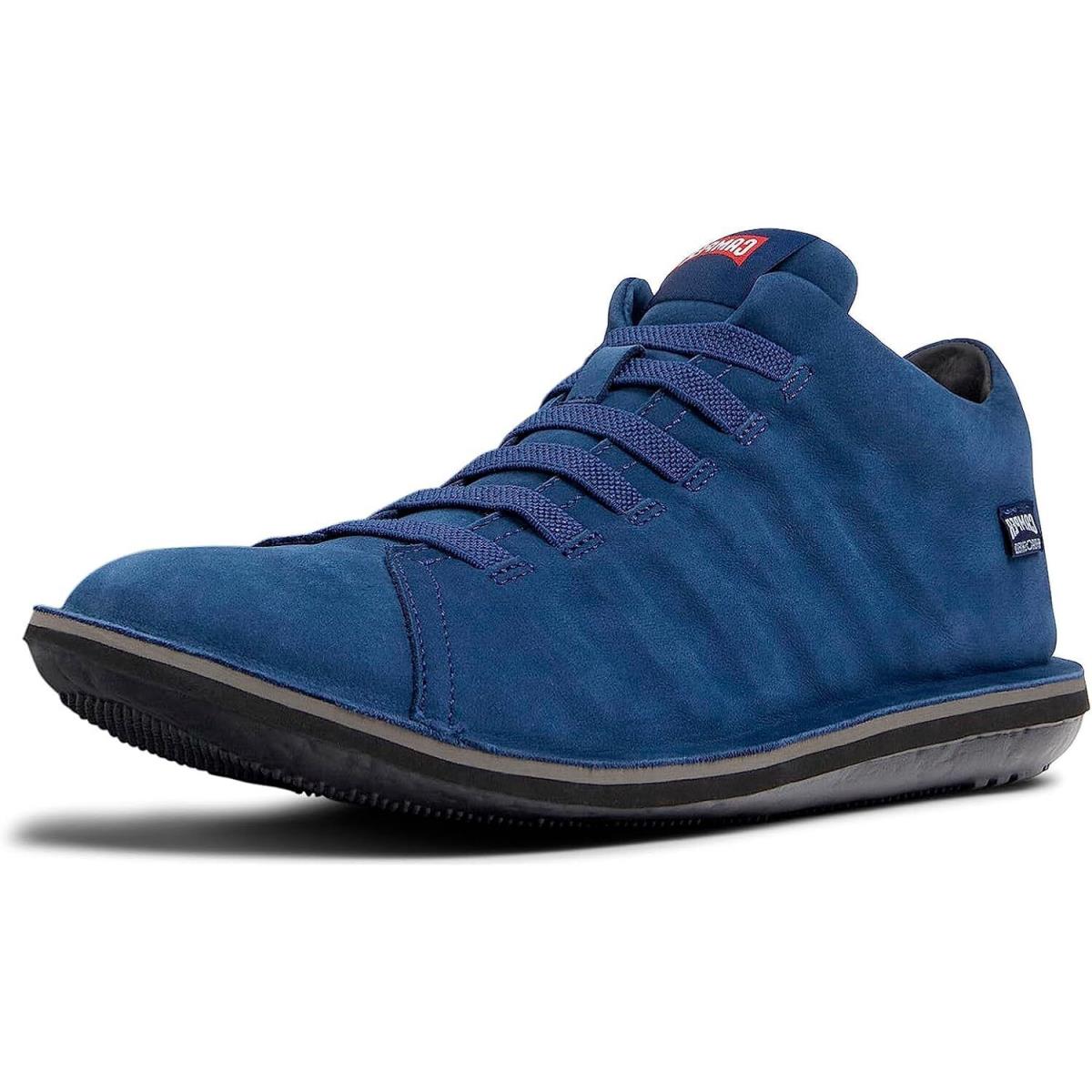 Camper Men`s Beetle Ankle Boot Dark Blue