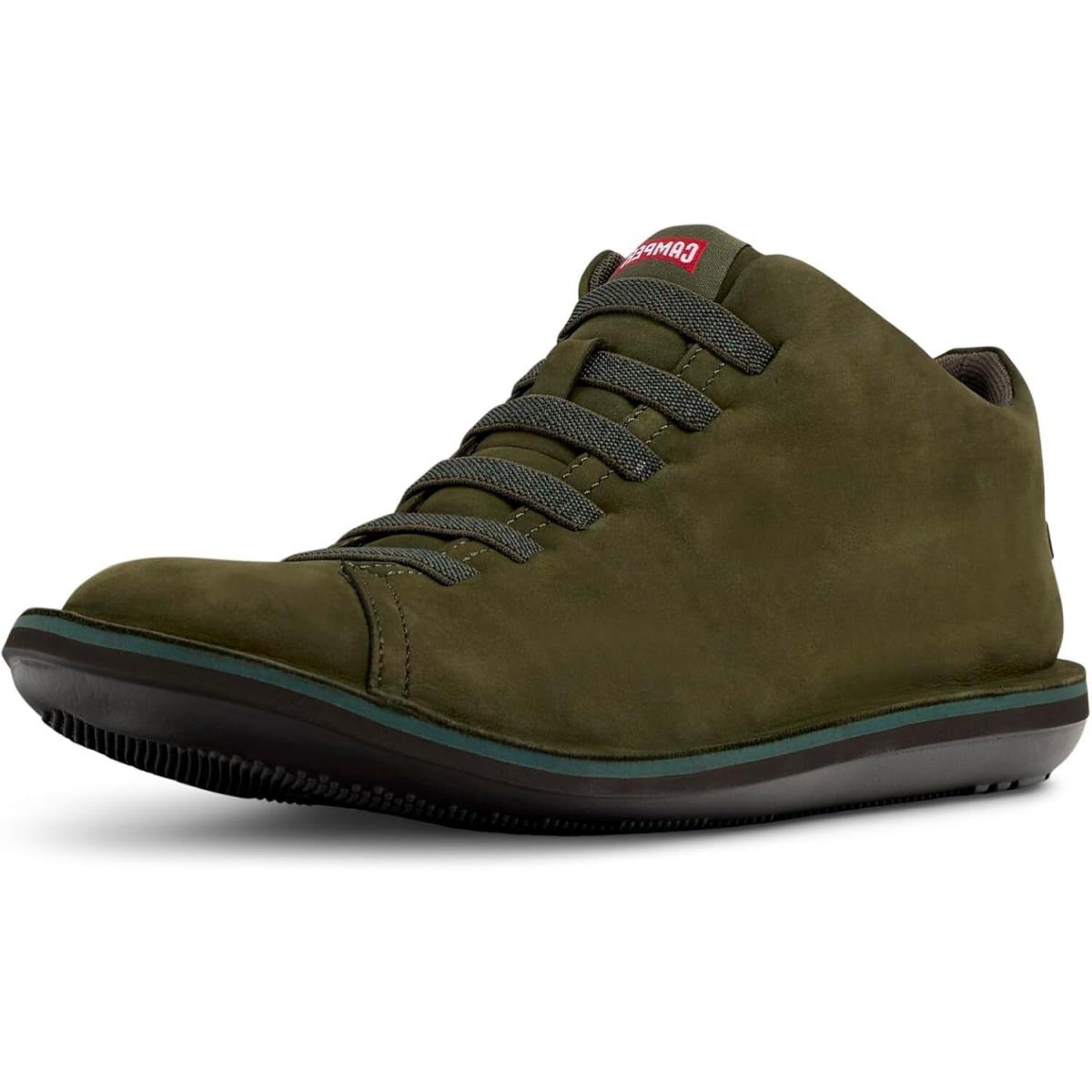 Camper Men`s Basket Bootie Ankle Boot Dark Green 084