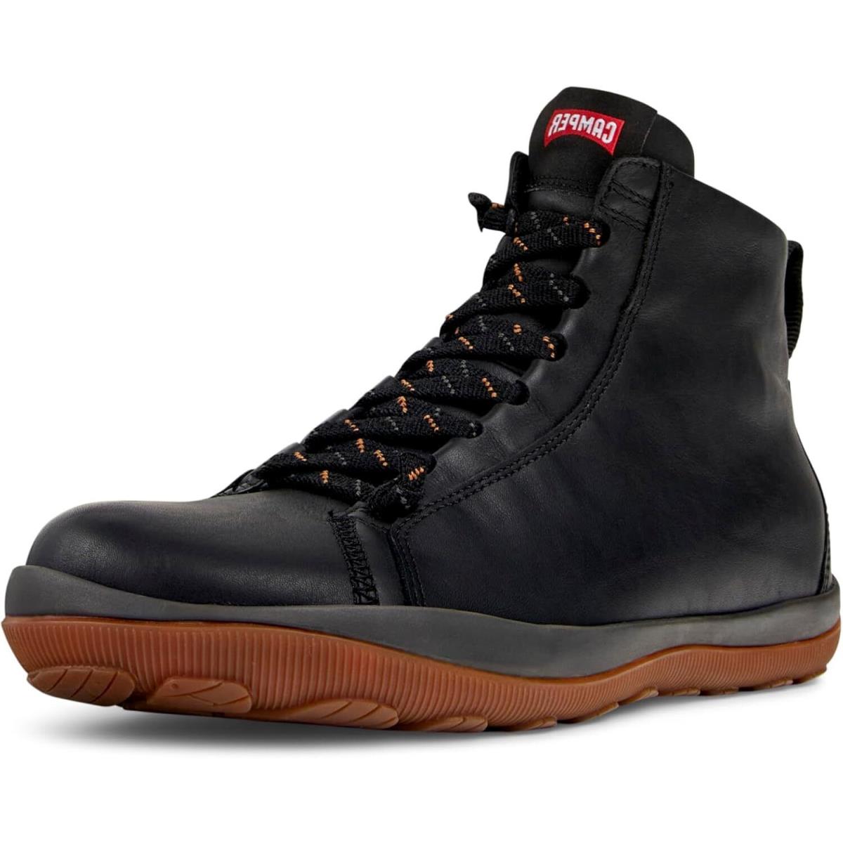 Camper Men`s Peu Ankle Boot Black 026