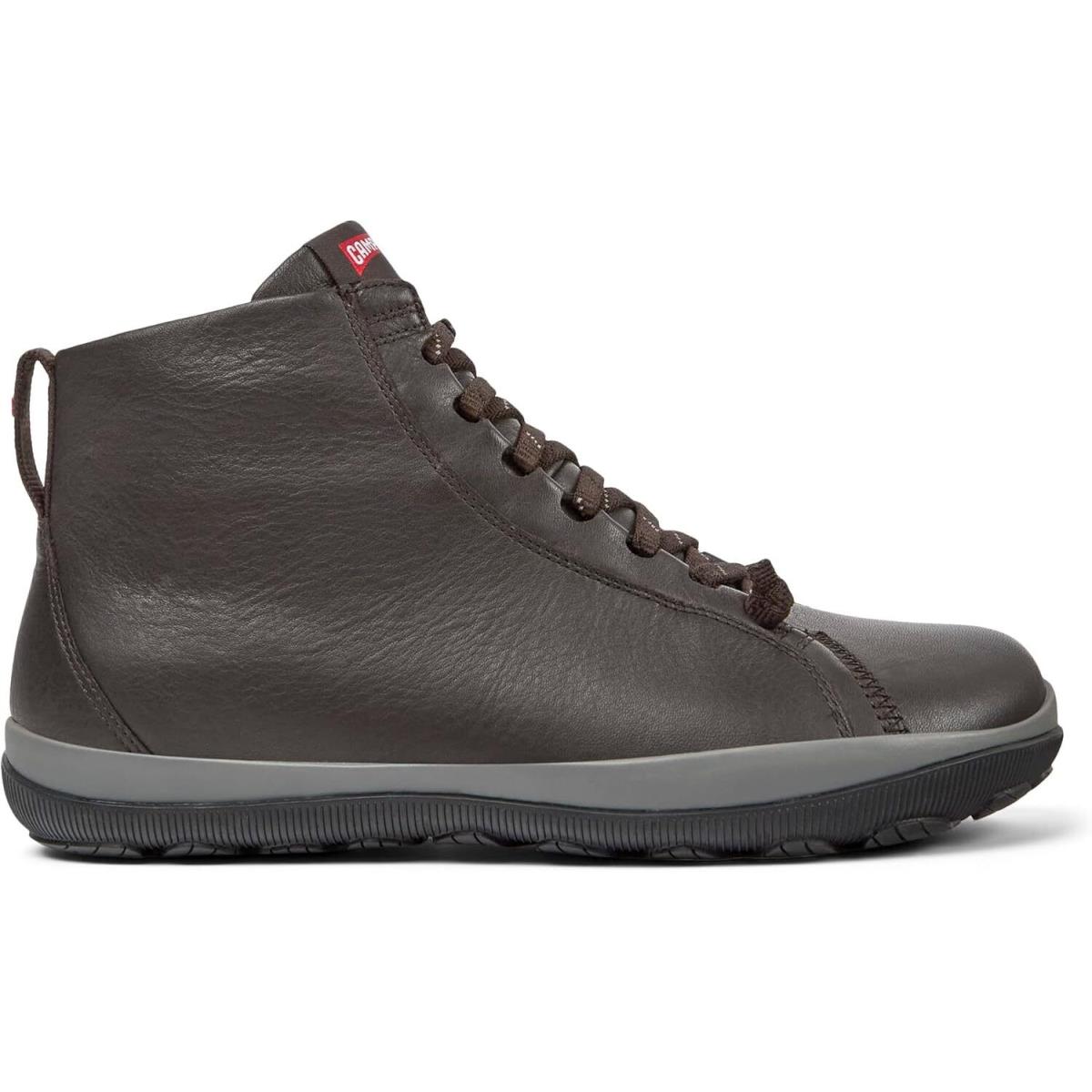 Camper Men`s Peu Ankle Boot Dark Brown 021