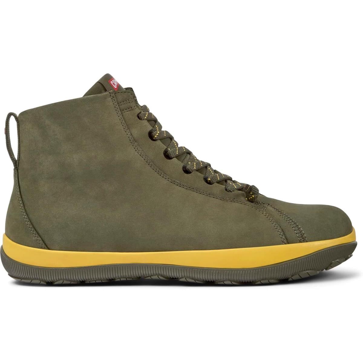 Camper Men`s Peu Ankle Boot Dark Green 019