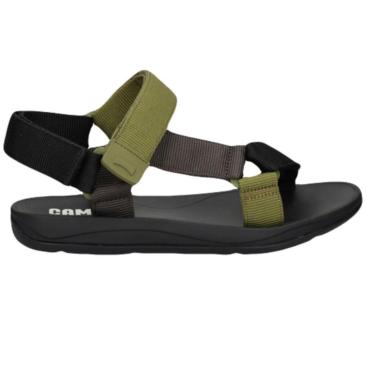 Camper Mens Match Sport Sandals Size 11 US 45 EU Green Black Outdoor Hiking