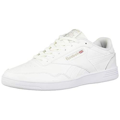 Reebok Men`s Club Memt Sneaker White/steel/white - WHITE/STEEL/WHITE