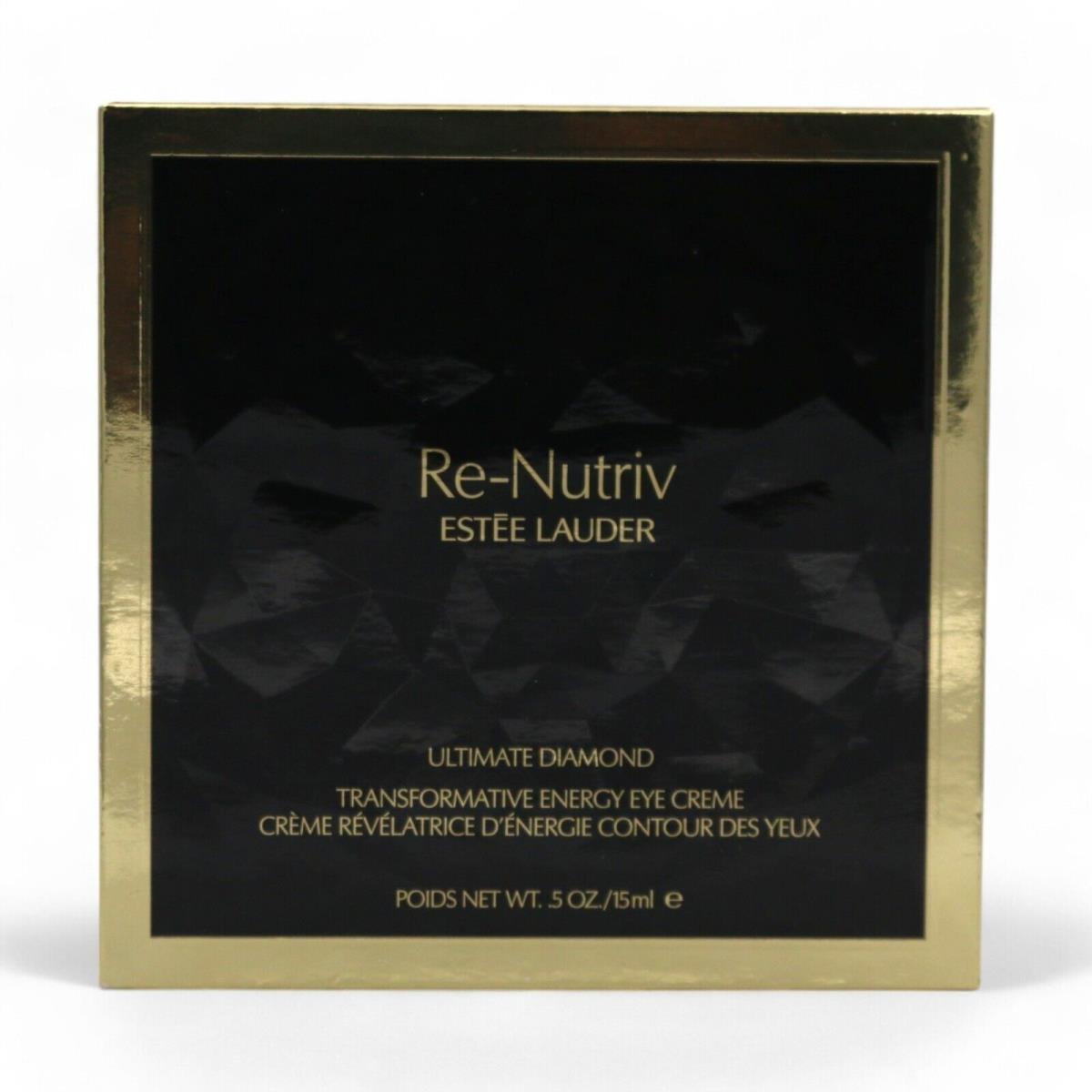 Estee Re-nutriv Ultimate Diamond Transformative Energy Eye Creme .5 Oz/ 15 ml