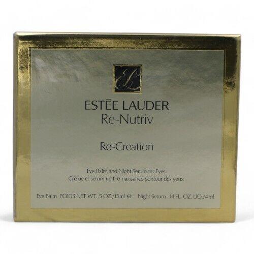 Est e Lauder Re-nutriv Re-creation Eye Balm and Night Serum For Eyes