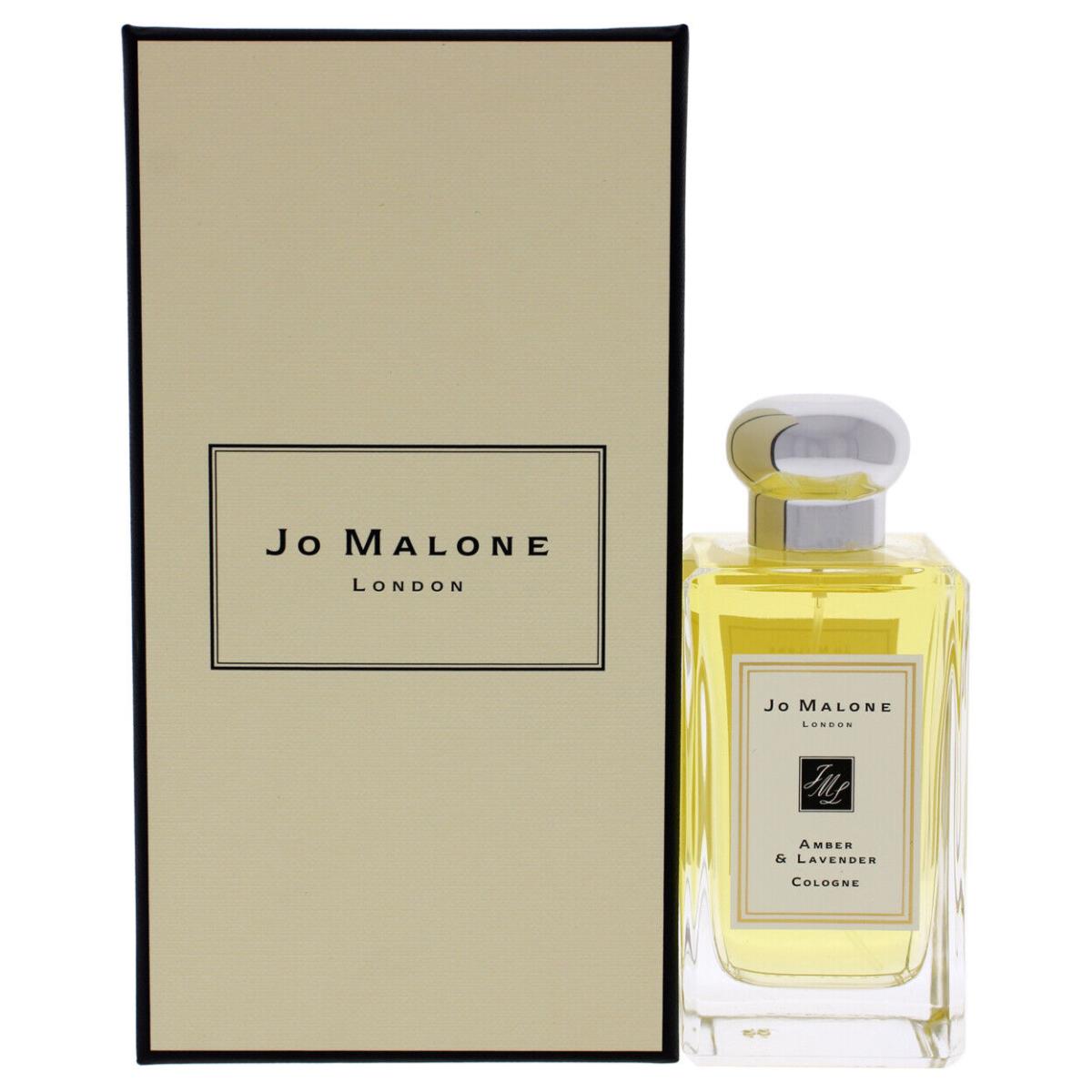 Amber and Lavender by Jo Malone For Unisex - 3.4 oz Cologne Spray 100 ml