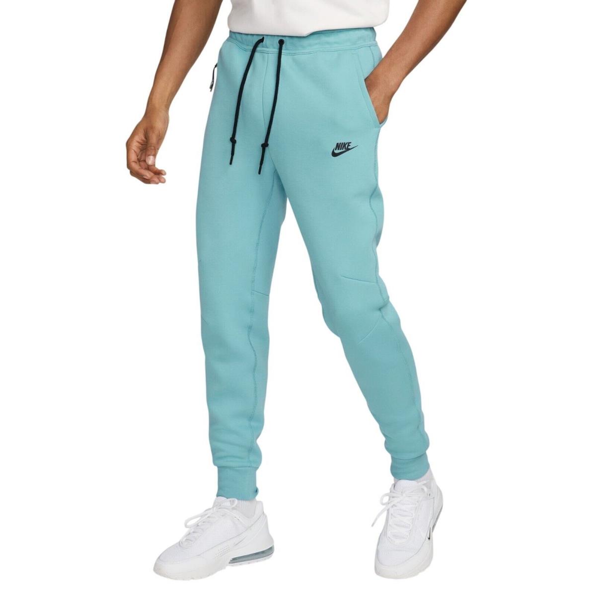 Nike Men`s Sportswear Tech Fleece Jogger Pants Turquoise Size M