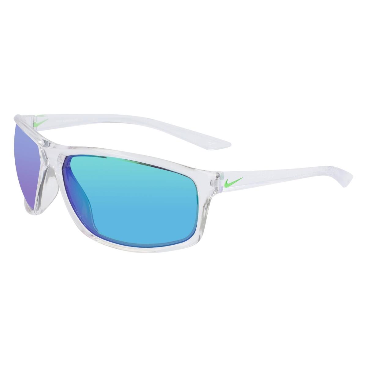 Nike NIKE-ADRENALINE-M-EV1113-901-66 Clear/grey/green Sunglasses