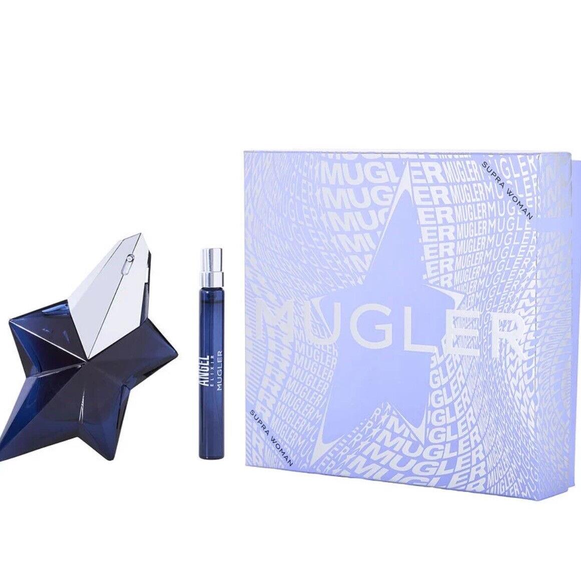 Angel Elixir By Mugler Eau De Parfum 25ml Spray 10ml Travel Size