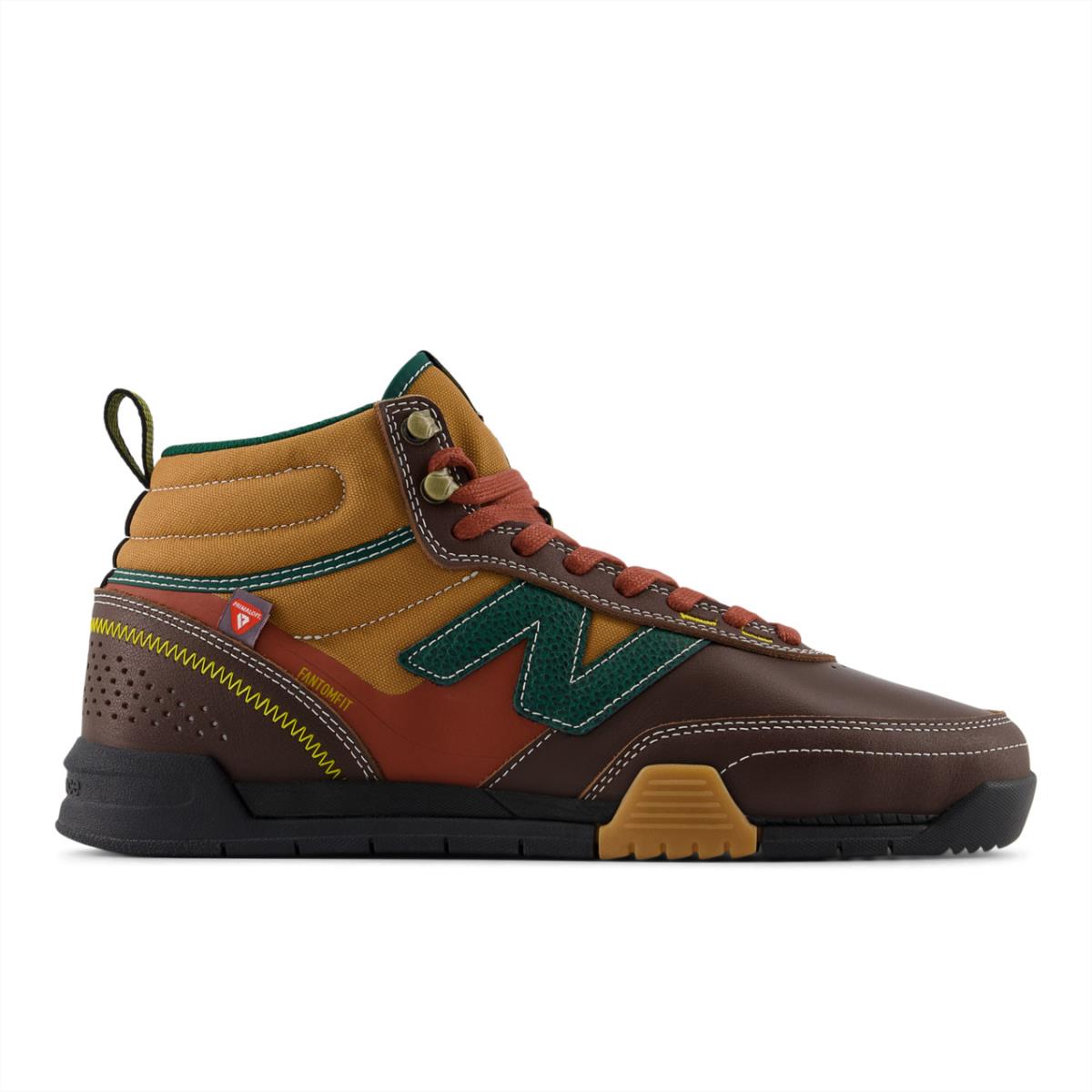 New Balance Numeric Men`s 440 V2 Trail High Brown Forest Green Shoes