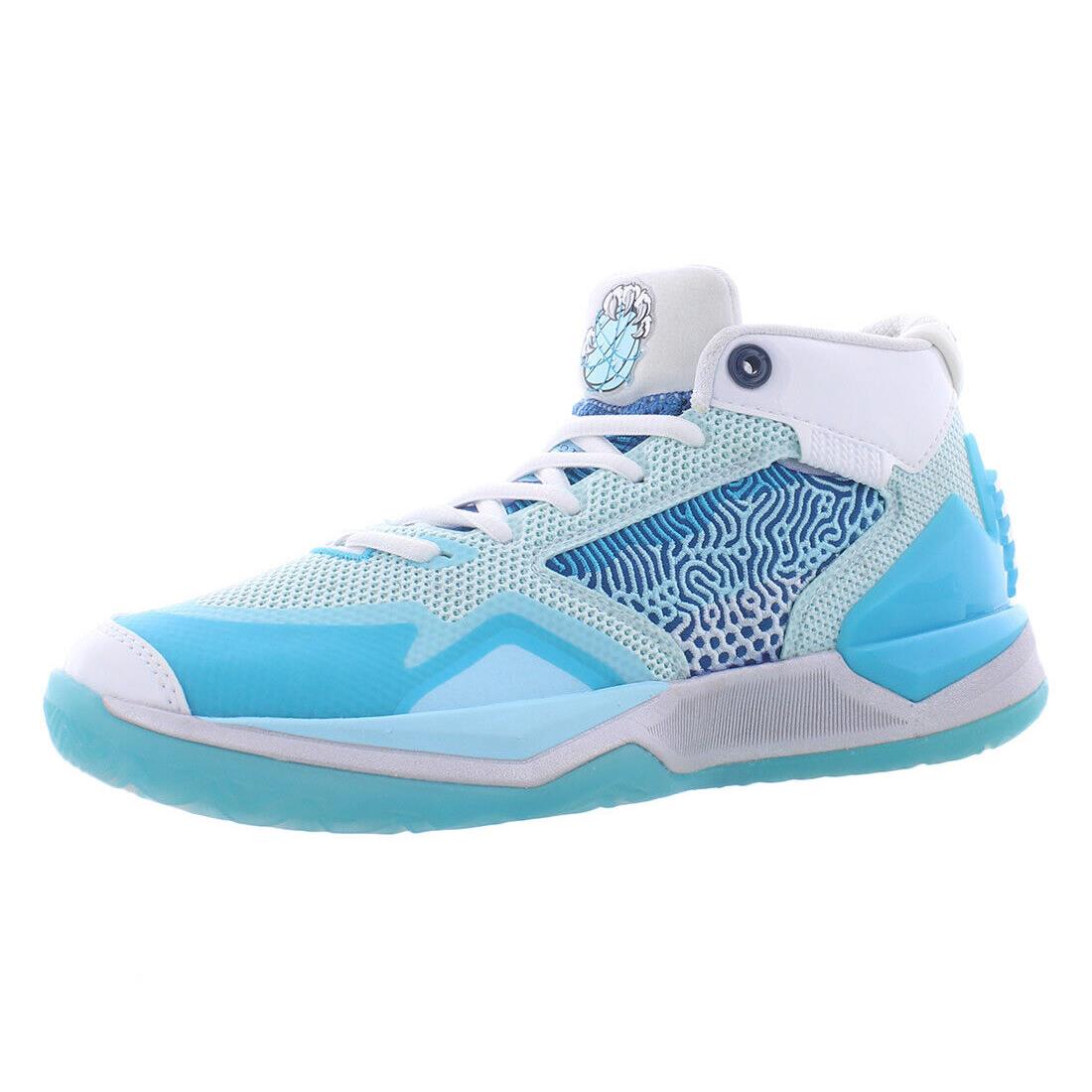 New Balance Kawhi 1 Boys Shoes - Aqua/White, Full: Aqua/White