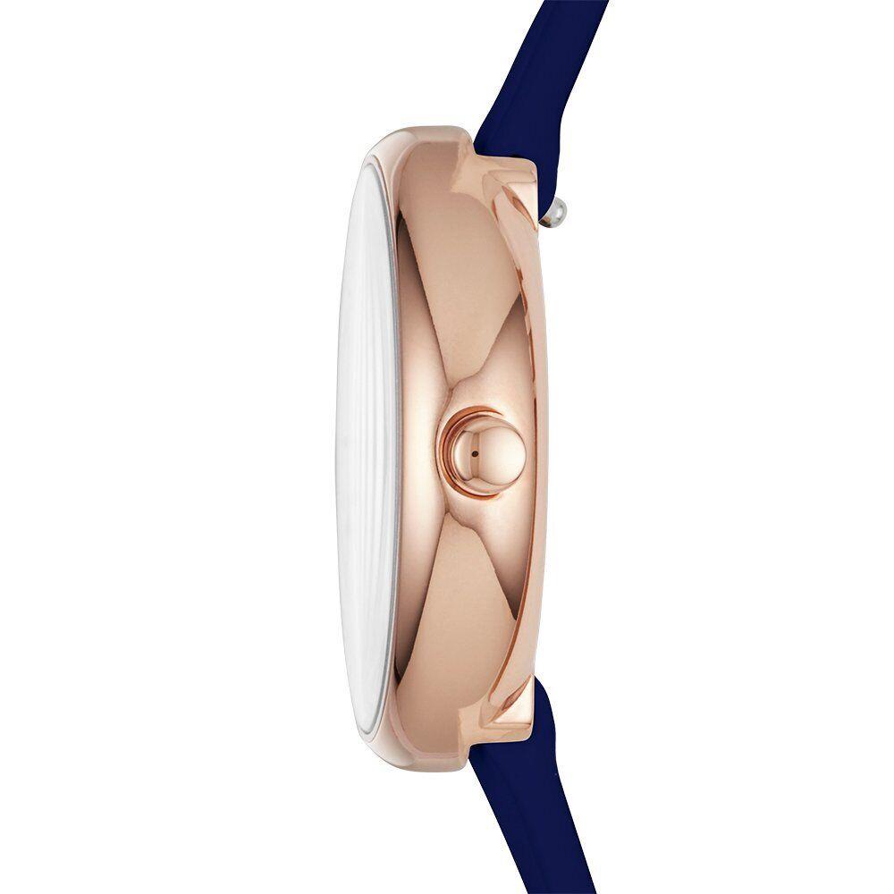 Skagen Women`s SKW2592 Signatur Blue Leather Watch