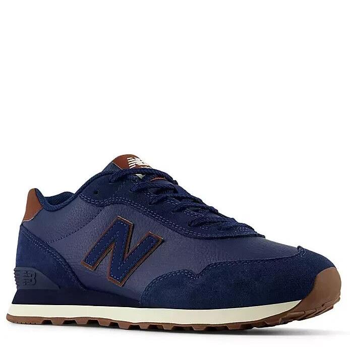 New Balance 515 Men`s Suede Athletic Running Low Top Shoes Sneakers Navy