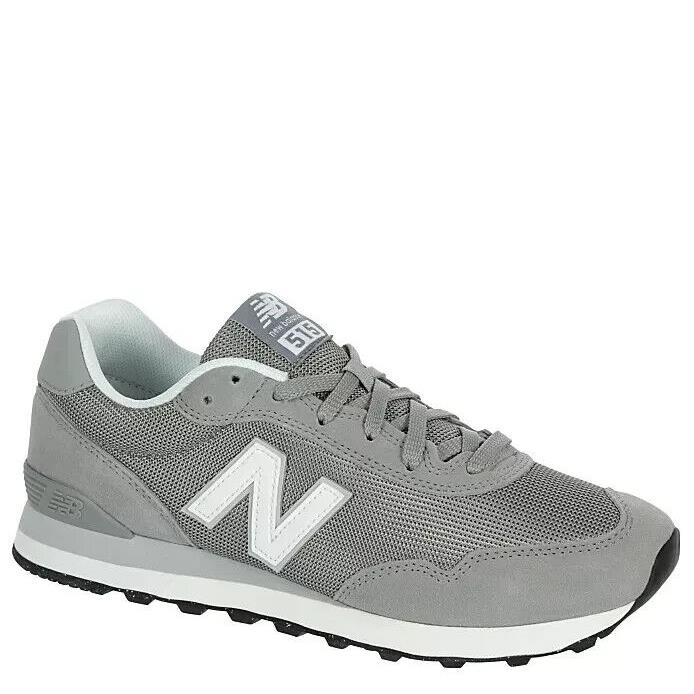 New Balance 515 Men`s Suede Athletic Running Low Top Shoes Sneakers Grey