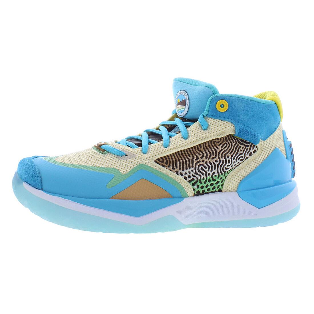 New Balance Kawhi Boys Shoes - Aqua/Multi, Full: Aqua/Multi