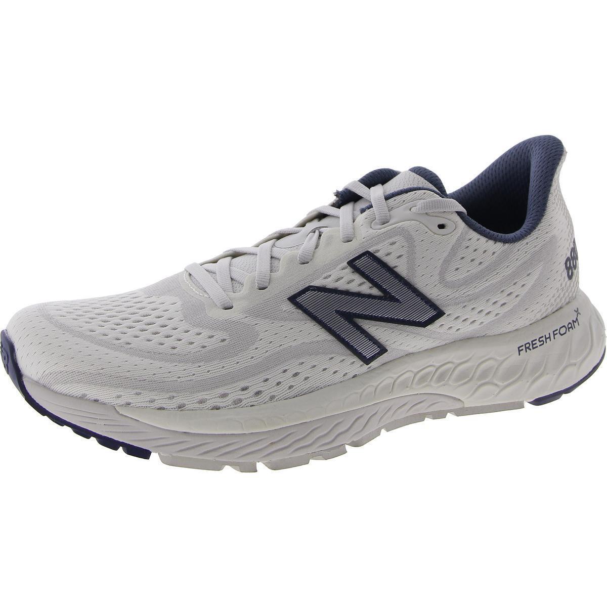 New Balance Mens Fresh Foam X 880v13 Running Training Shoes Sneakers Bhfo 1001 - White Blue