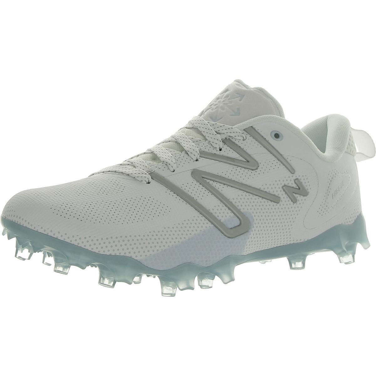 New Balance Mens Freeze LX v4 Low White Lacross Cleats 8.5 Medium D Bhfo 4997