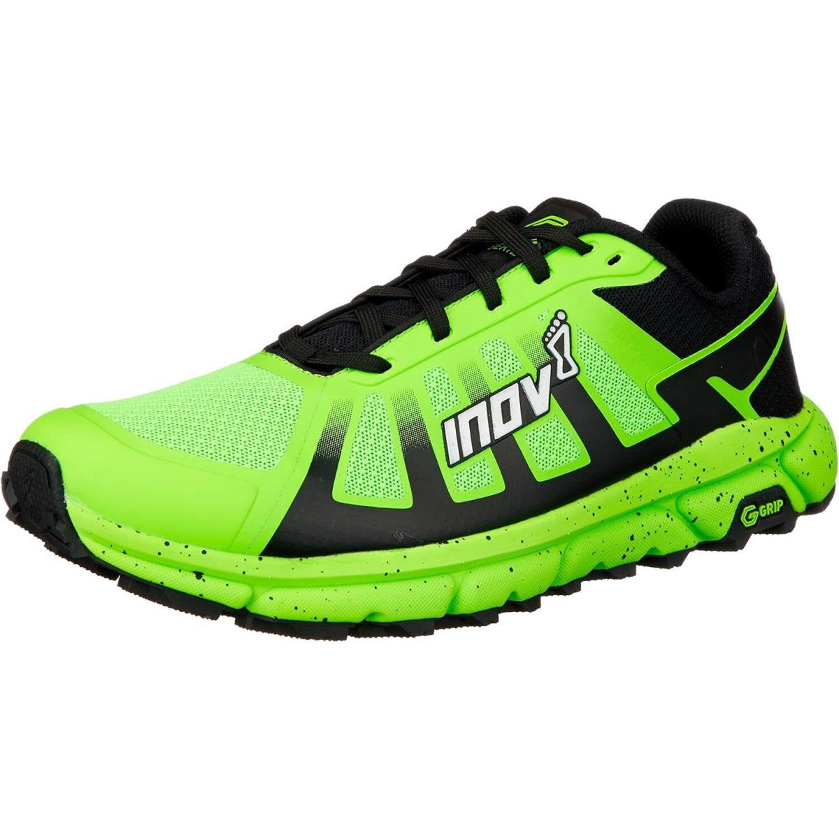 inov-8 Mens Terraultra G 270 Trail Running Shoes - Zero Drop For Green/Black