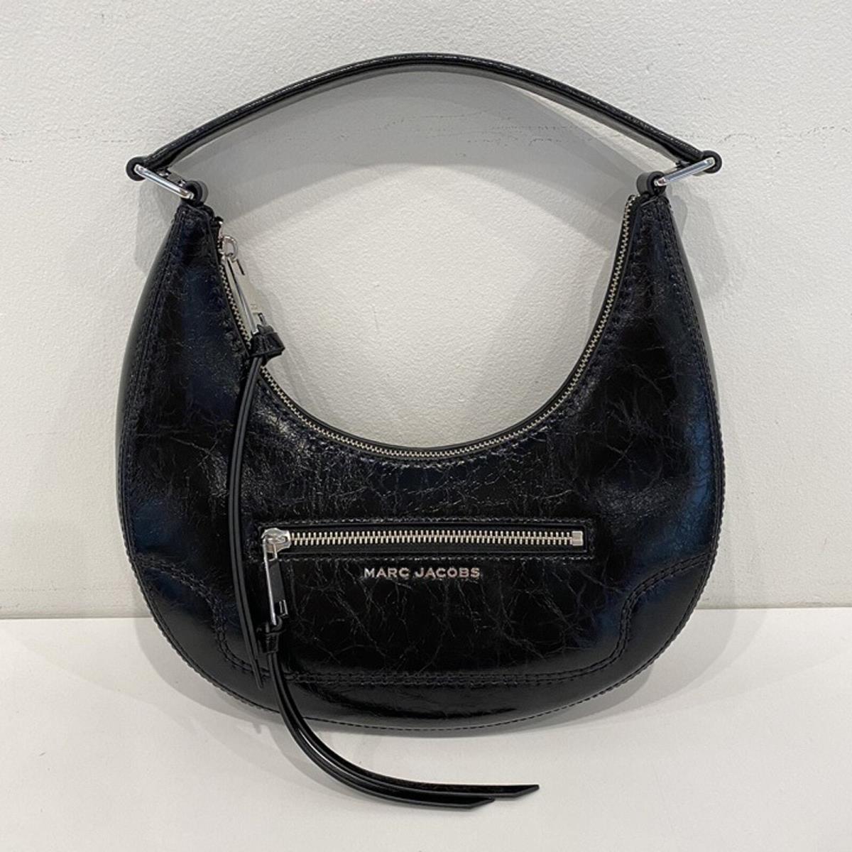 Marc Jacobs Small Crescent Shoulder Bag 4P4HSH001H01 IN Black