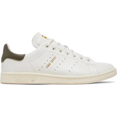 Adidas Stan Smith Lux Off White Olive Green Gold Sneakers Shoes ID0985 Men`s 8