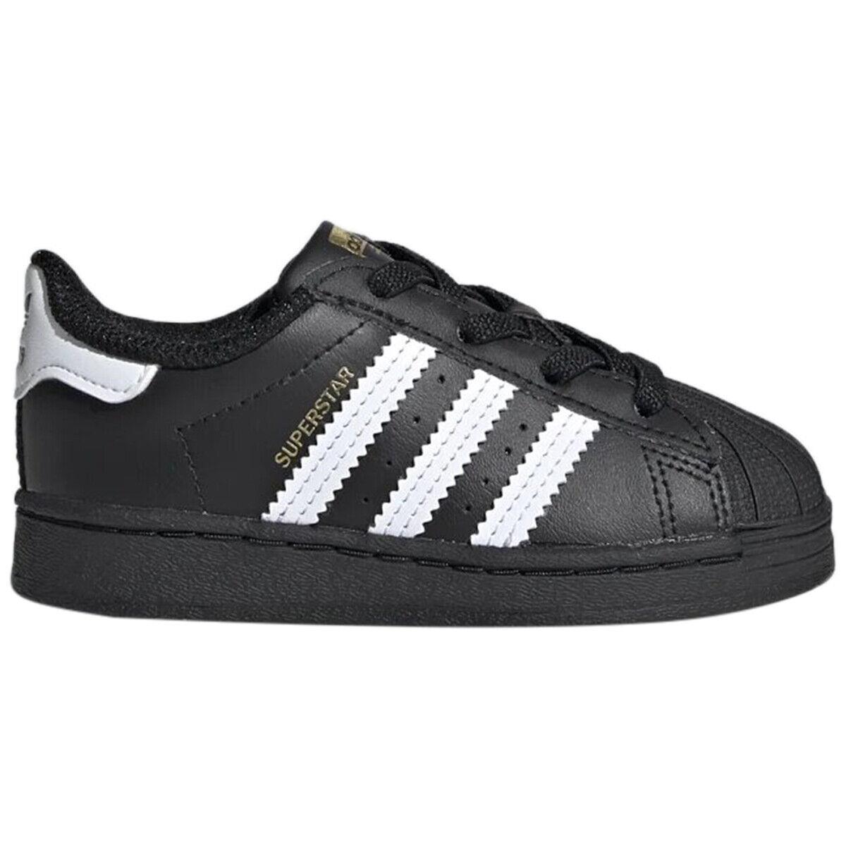 Adidas Superstar Core Black Cloud White Gold TD