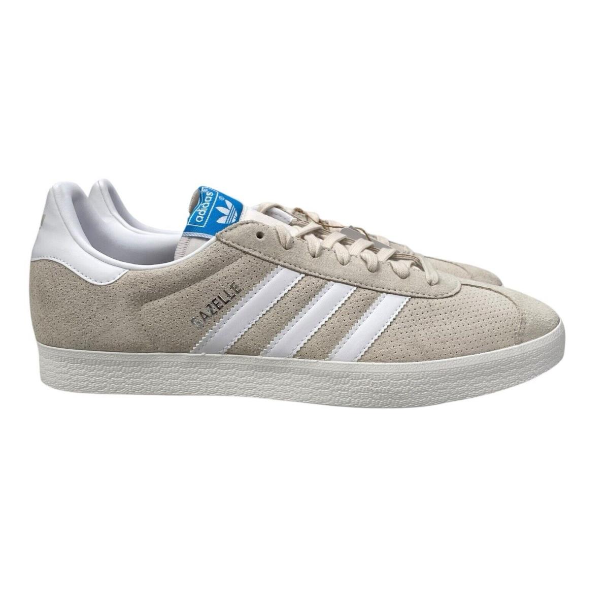 Adidas Originals Gazelle Wonder White Cloud White Shoes IF3817 Men`s Sz 9.5 - 10 - Beige