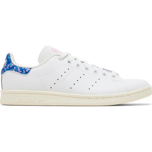 Adidas Stan Smith W X KS Kseniaschnaider White Blue Floral ID6533 Women`s 6-10