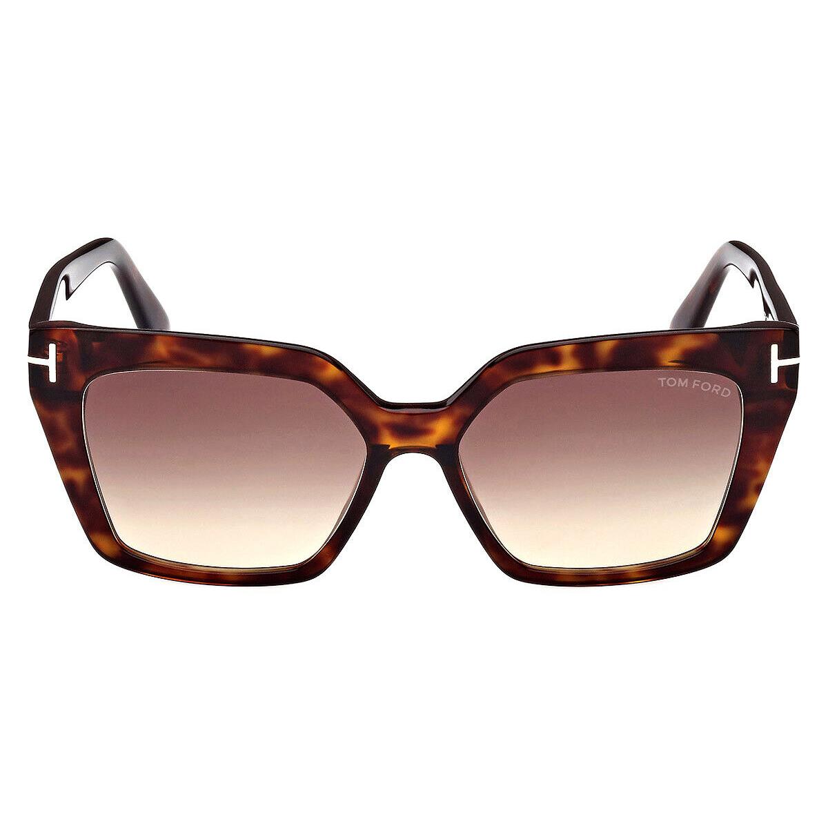 Tom Ford FT1030 Winona Sunglasses Women Dark Havana 53mm