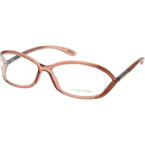 Tom Ford FT5045 Eyeglasses - 390 Transparent Pink - 56mm