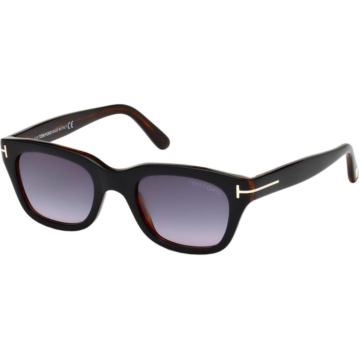 Tom Ford TF237 05B Snowdon Women`s Sunglasses 50-21-145 / Black - Black