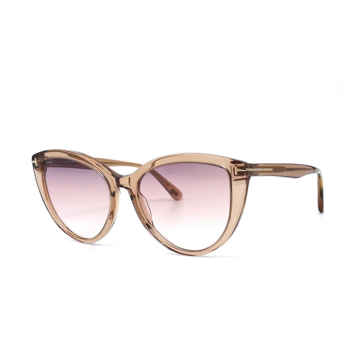 Tom Ford TF915/S Isabella Peach Pink Gradient Sunglasses