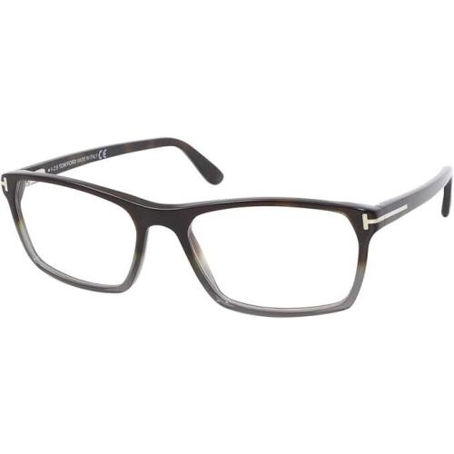 Tom Ford FT TF5295 055 Rectangle Brown Gradient 56 mm Eyeglasses