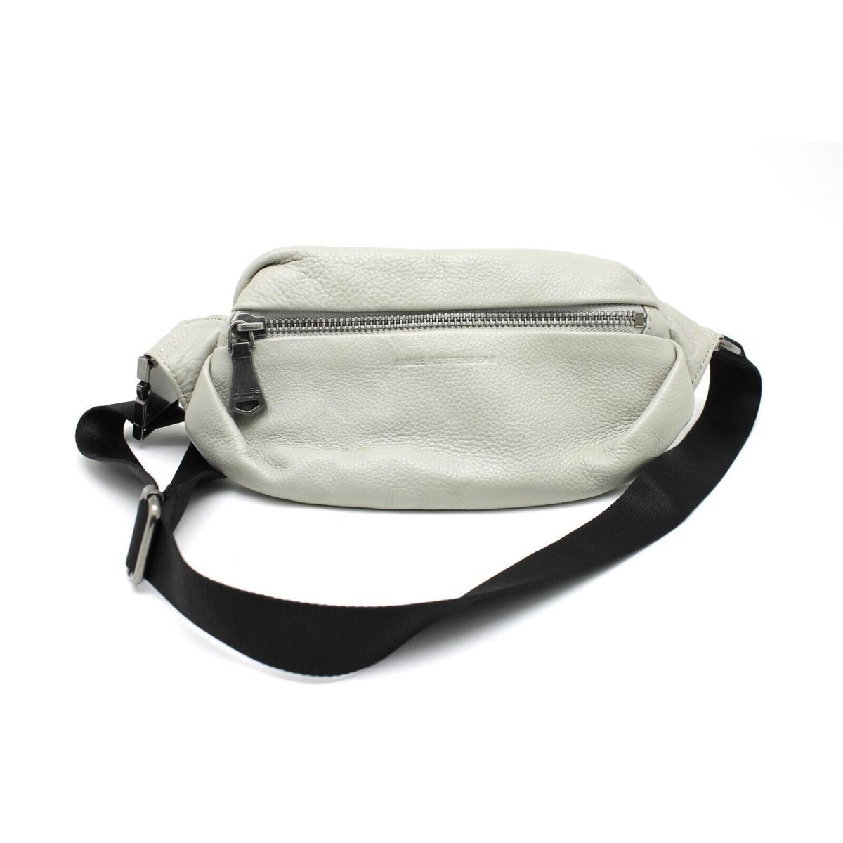 Adidas Aimee Kestenberg Gray Leather Shoulder Bag Purse