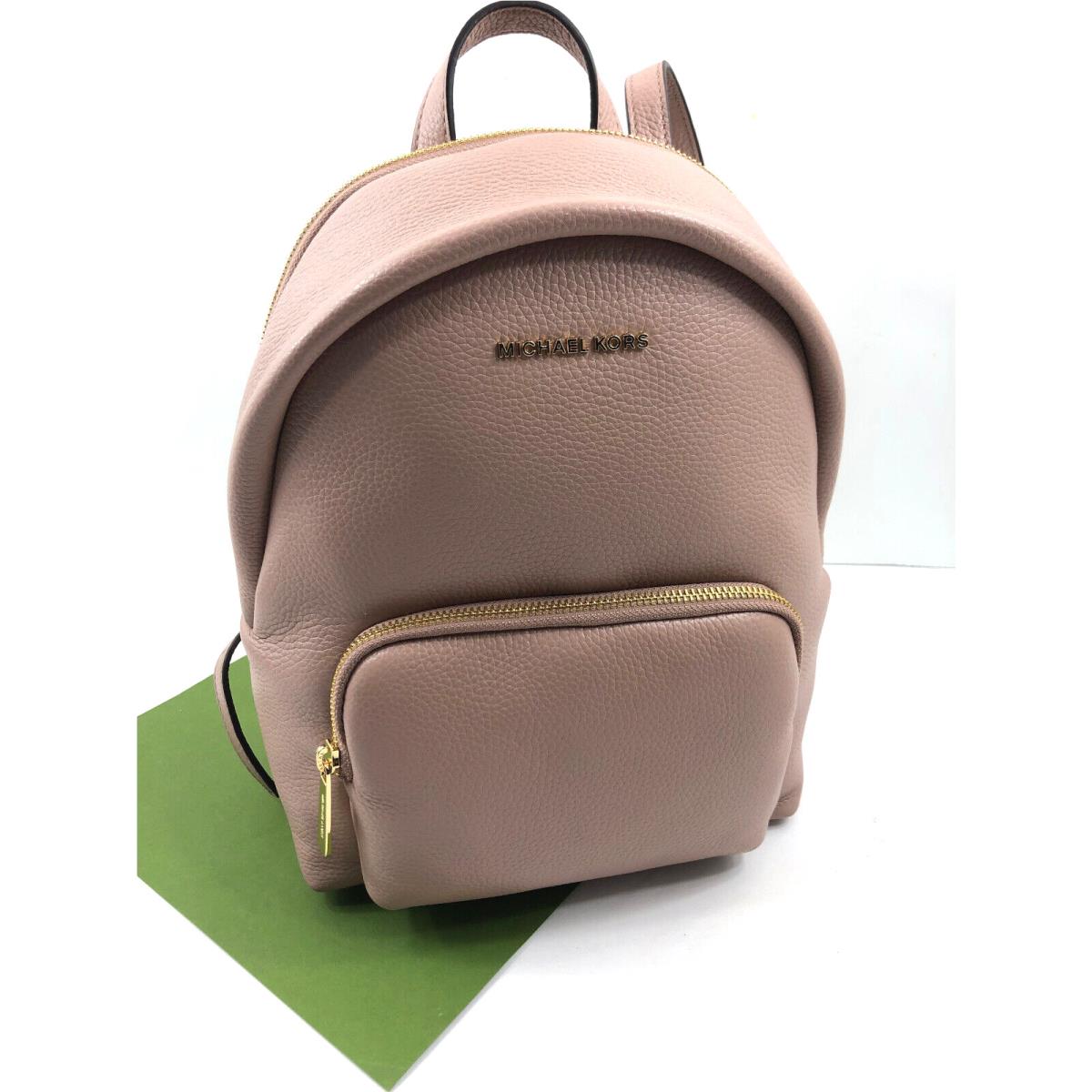 Michael Kors Women s Erin Medium Pebbled Leather Backpack Fawn