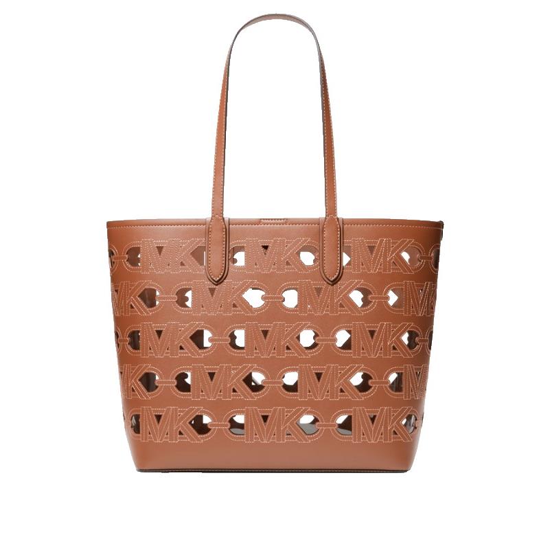 Michael Kors Eliza Large E/w Open Tote Bag -brown