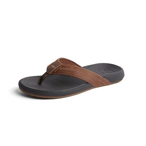 Reef Mens Cushion Phantom 2.0 Le Sandal Brown/black 10 Brown/black