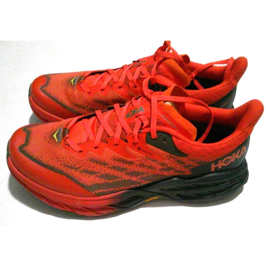 Hoka Speedgoat 5 Gtx Gore Tex 1127912 Man Red Shoes 8.5 11.5