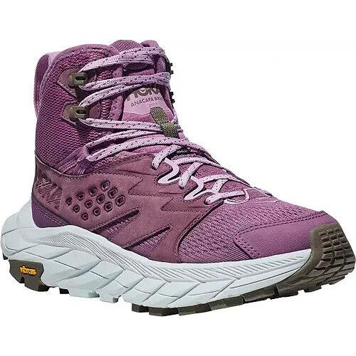 Hoka Anacapa Breeze Mid Hiking Boots Women`s Size 8.5B