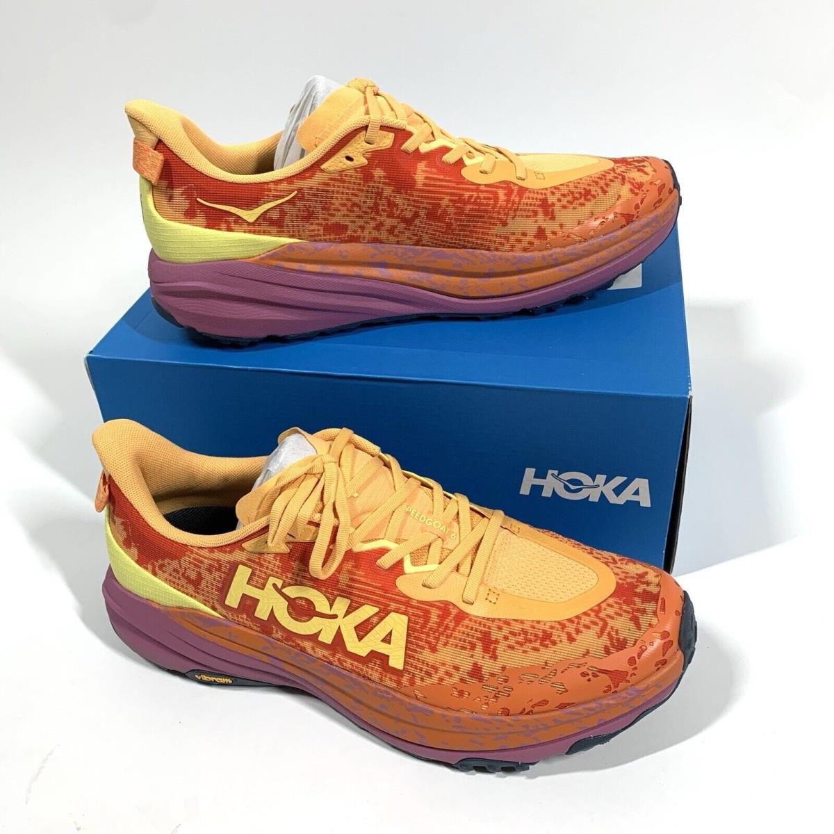 Hoka Speedgoat 6 Men s Running Shoes Sz 13D Sherbet/beet Root