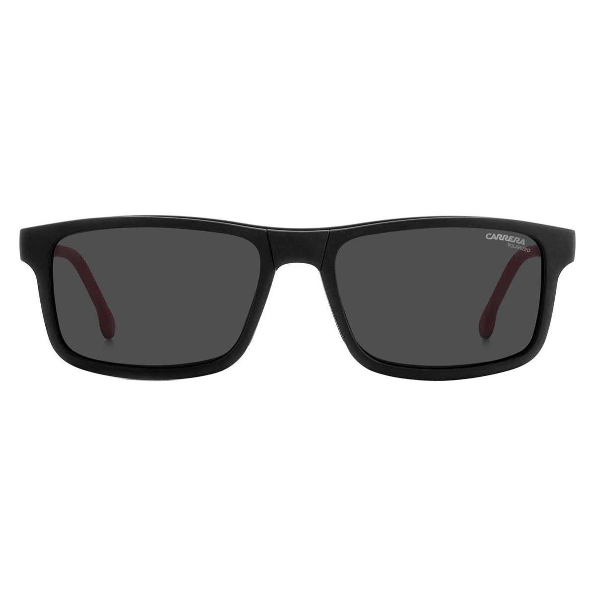 Carrera CA 8057/CS Sunglasses Matte Black Gray Polarized 55
