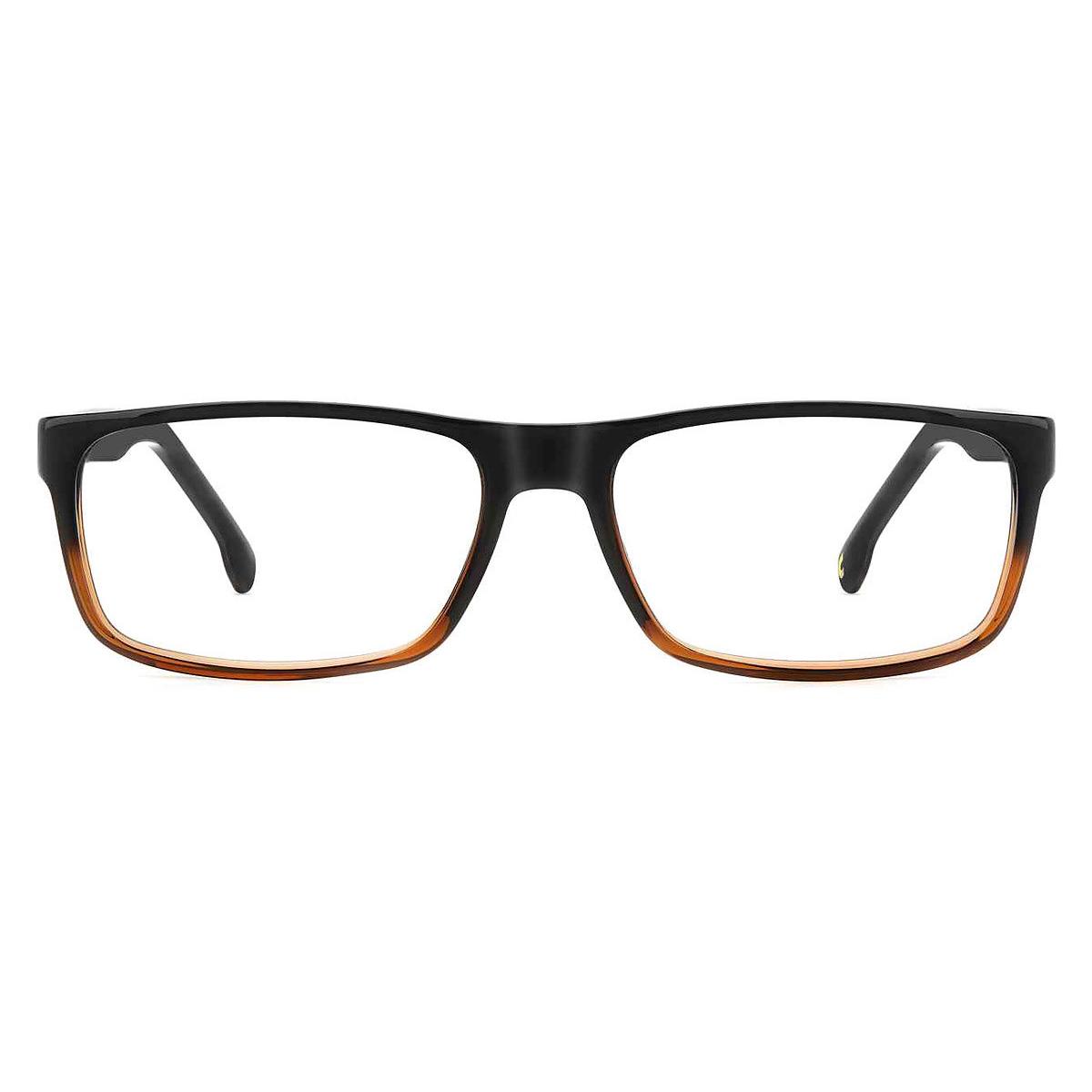Carrera Car Eyeglasses Men Black Brown 57mm