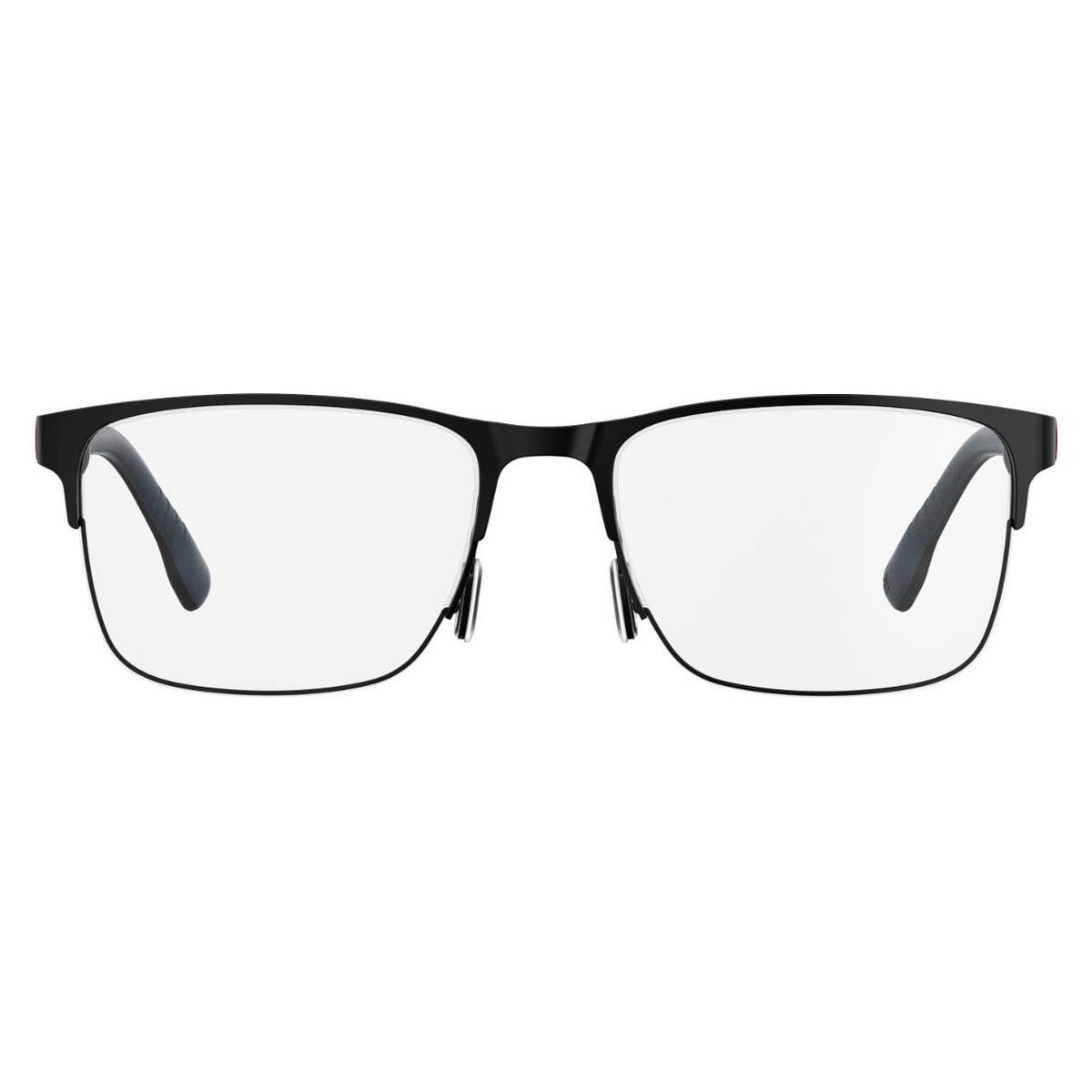 Carrera 8830/V Eyeglasses Men 0807 Black Rectangle 56mm