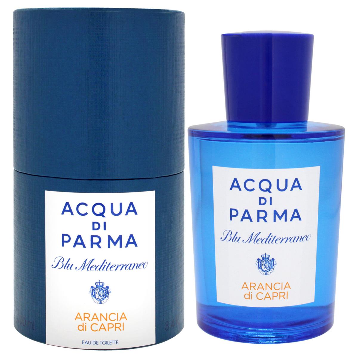 Blu Mediterraneo Arancia Di Capri by Acqua Di Parma For Men - 3.4 oz Edt Spray