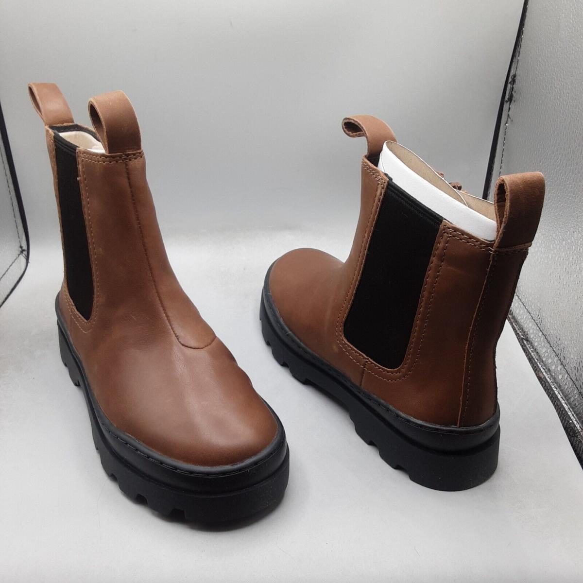 Camper Kids Brutus Chelsea Boots 13.5 Kids Brown Leather