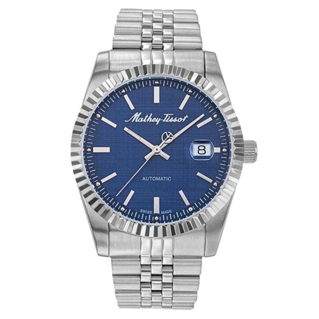 Mathey-tissot Mathy Iii Automatic Blue Dial Men`s Watch H1810ATABU